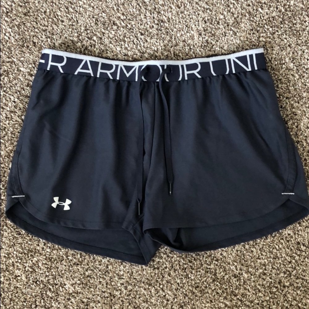 Under Armour Gray Athletic Shorts